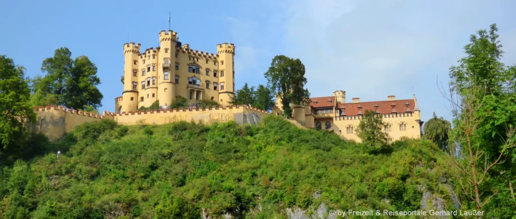 Reisen mit Kindern im Tiny-Haus in Deutschland Schloss im Allgäu