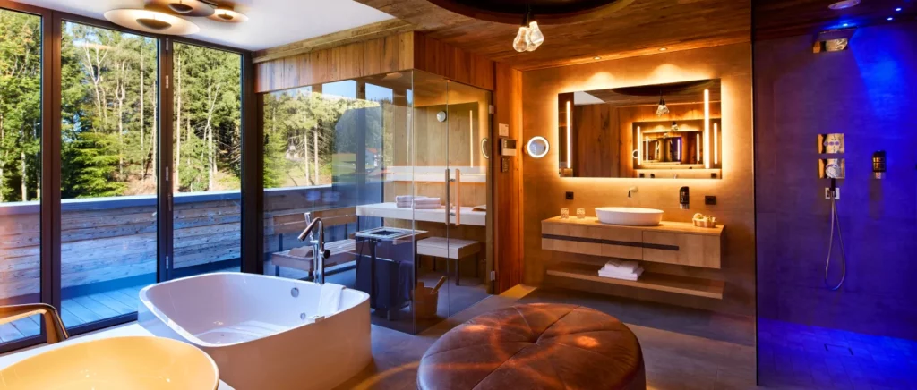 Zimmer mit private Spa im Luxury Wellnesshotel Reischlhof im Bayerischen Wald