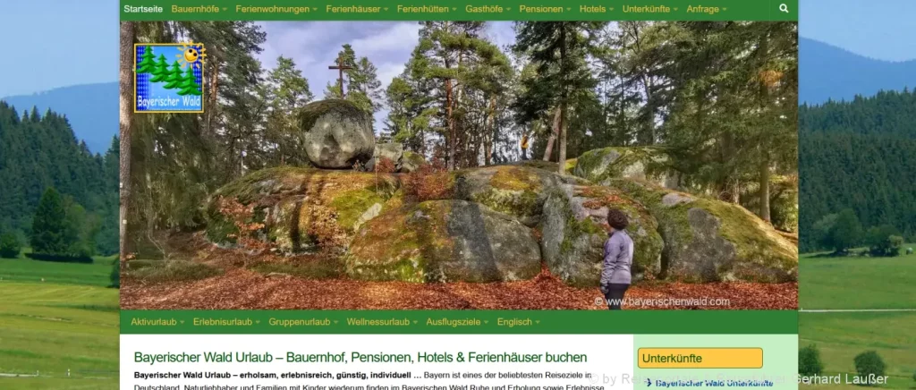 Reiseportale Bayerischer Wald Reiseziele Urlaubsportale Unterkünfte