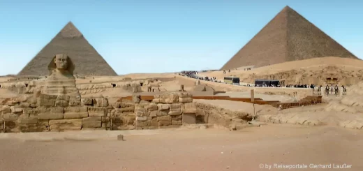 Reiseziele Ägypten Sehenswürdigkeiten in Kairo Pyramiden Sphinx