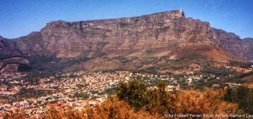 Rundreise Südafrika Highlights Ausflugsziele Kapstadt Tafelberg