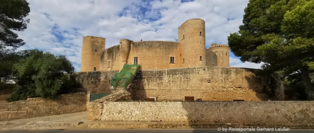 Wahrzeichen von Palma de Mallorca Luxusimmobilien Burg und Festung Castell de Bellver