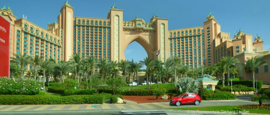 Tipps für Luxus Reiseziele weltweit 5 Sterne Hotel in Dubai Atlantis the Palm Palmeninsel